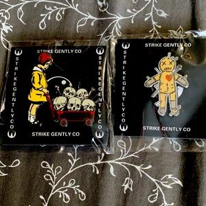 Strike Gently Pins for quietriot92